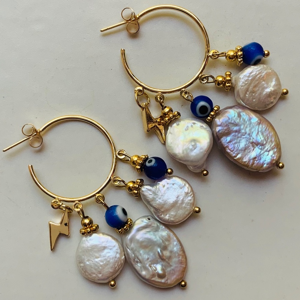 VERY UNIQUE EARRINGS (Hand made)